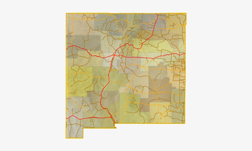 Sitemap To All Highway Guides Covering Roads Across - Map, transparent png download