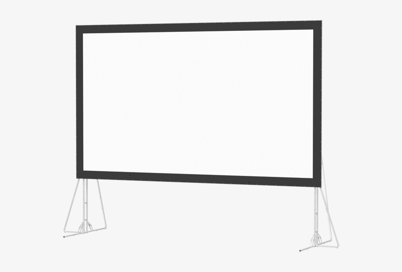 Da Lite 84817 Fast Fold Truss Frame Projection Screen - Fast Fold Screen, transparent png download