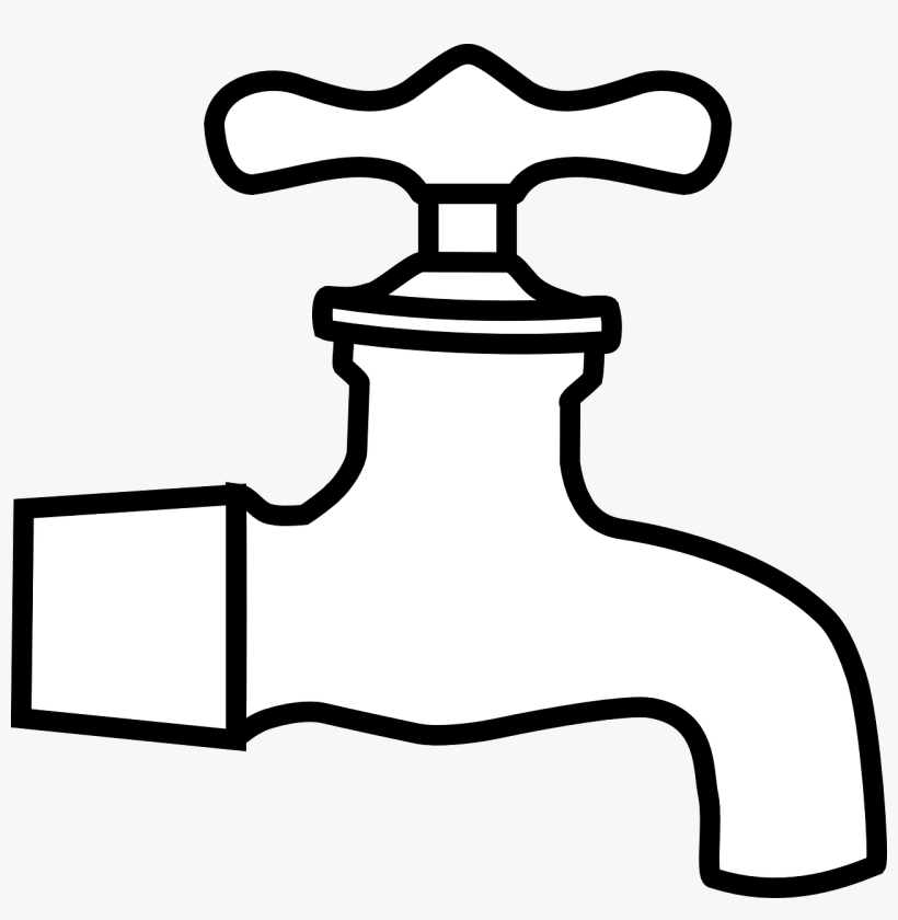 Dankness Faucet - Tap Image Black And White, transparent png download