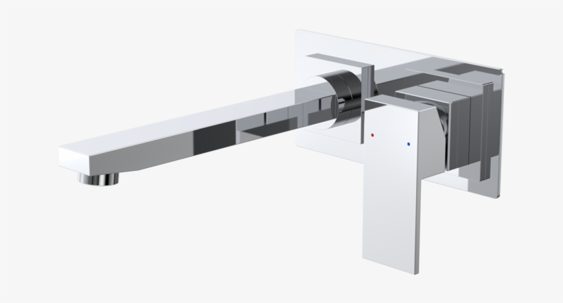 90717c6a Quatro Solid Wall Basin Mixer - Caroma Quatro Bath Shower Mixer, transparent png download