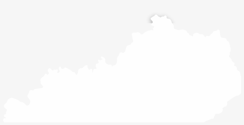 Kentucky - Indiana Flag Map, transparent png download