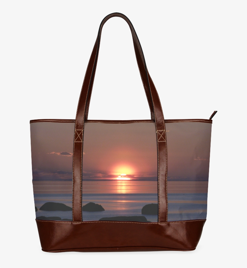 Shockwave Sunset Tote Handbag - Find Your Voice Fashion Designed Tote Handbag, transparent png download