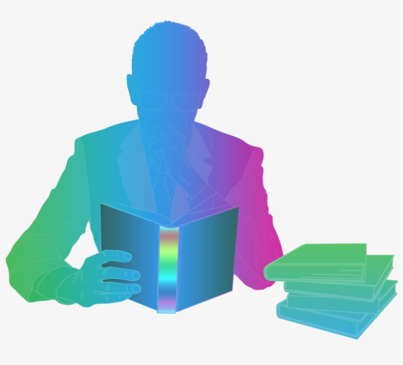 Researcher Reading About Protein Structure Analysis - Structure, transparent png download