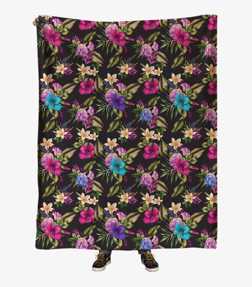 Midnight Jungle Blanket, transparent png download