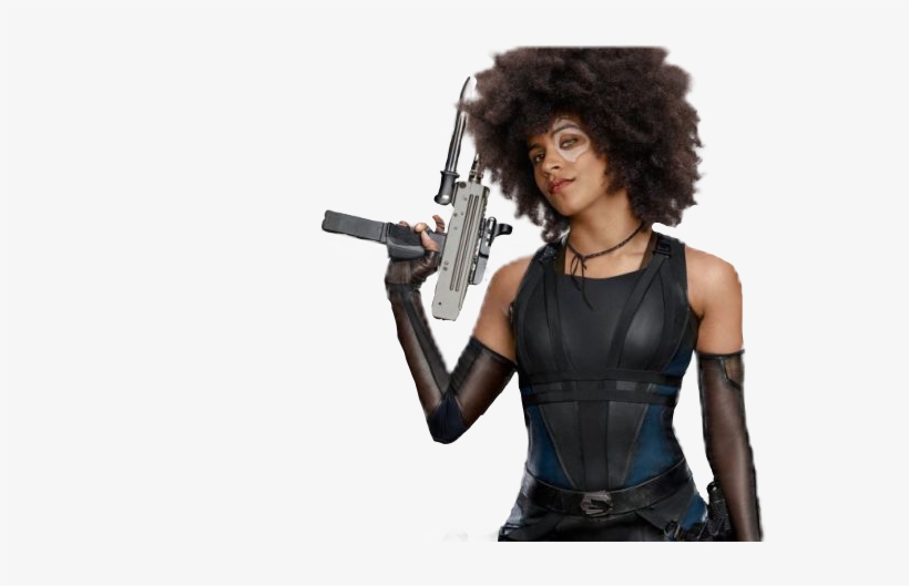 Free Marvel Freetoedit - Zazie Beetz Deadpool 2, transparent png download