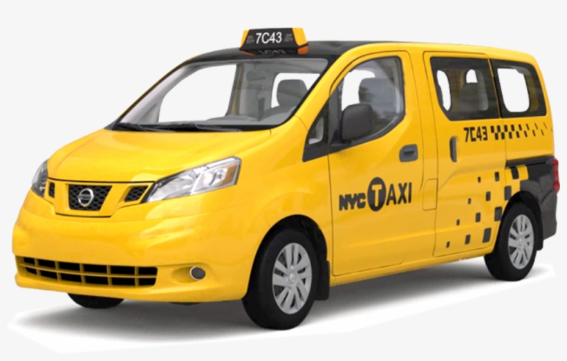 Without Smarts, New York's 'taxi Of Tomorrow' Is Really - Nv200 New York Taxi, transparent png download