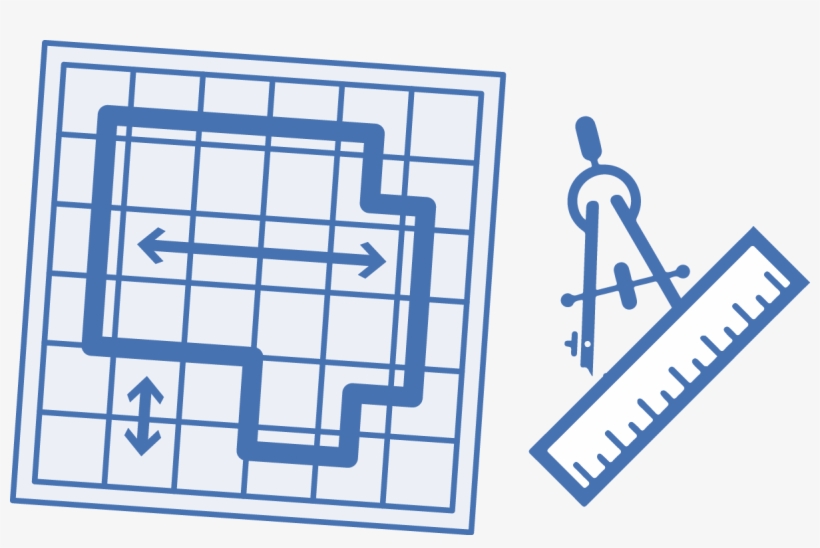Blueprint-compass - Massachusetts, transparent png download