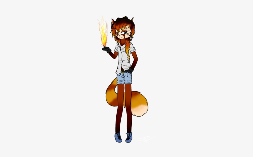 Feng Ref Sketch With Fire - Portable Network Graphics, transparent png download
