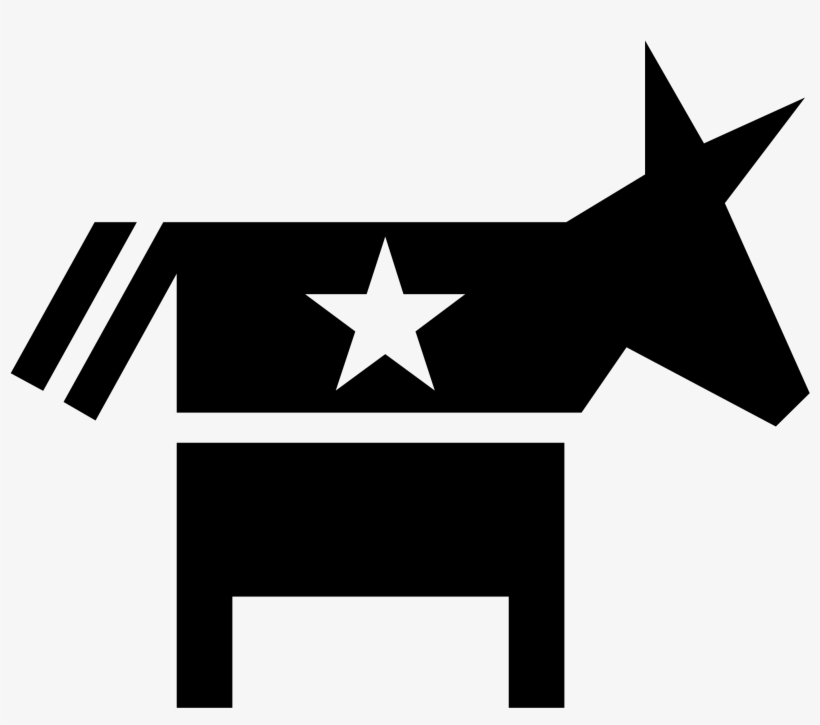 Democrat Logo Png Transparent - Democrat Donkey Coaster Set, transparent png download