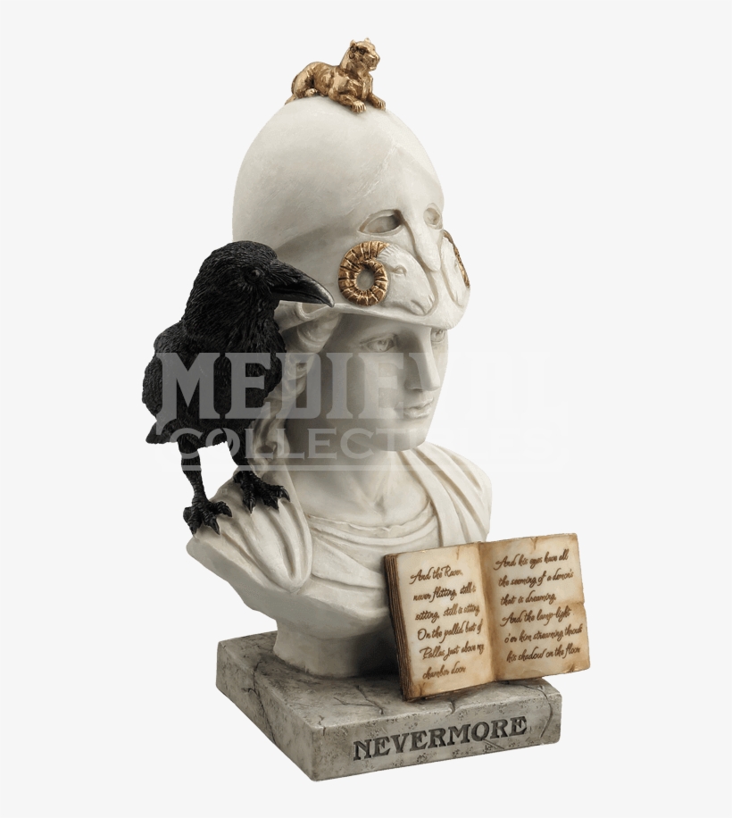 Svg Library Stock Athena Nevermore Wu From Medieval - Palla Athena The Raven, transparent png download
