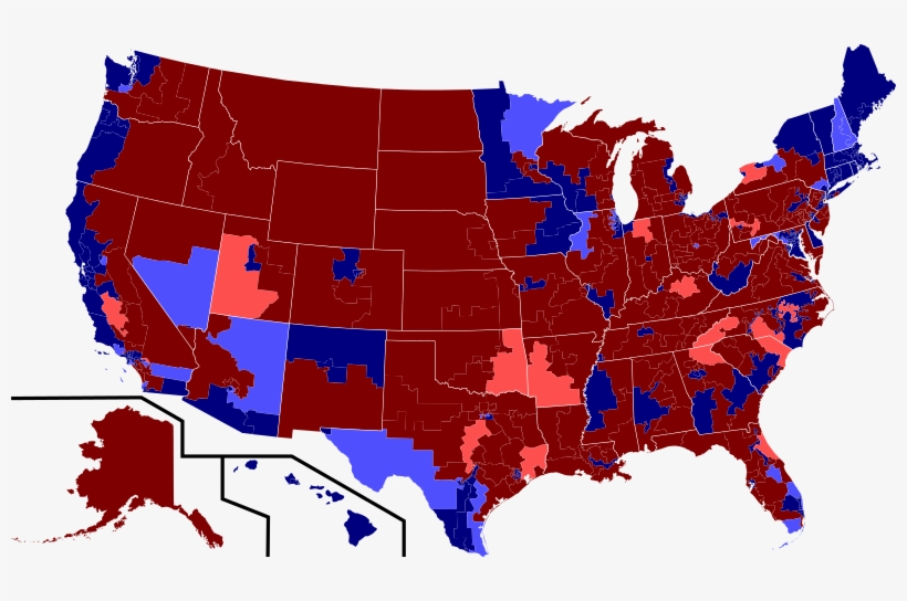 Us House 2012 - 2016 House Elections, transparent png download