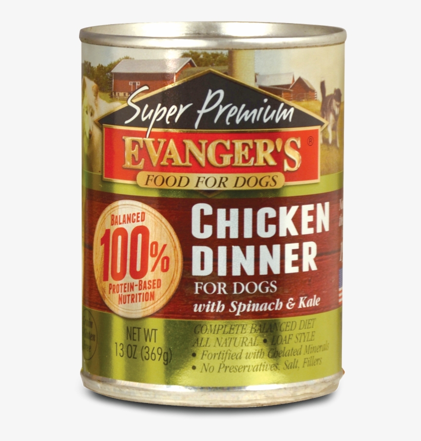 Evangers Super Premium Chicken Dinner Canned Dog Food - Evangers Can Dog Gold Beef Dinner 12-13 Oz Cans, transparent png download