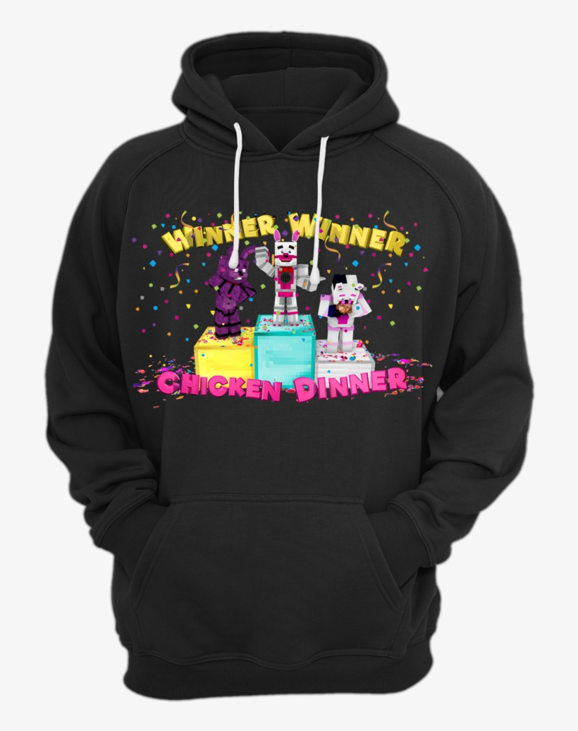 Winner Winner Chicken Freddy Hoodie, transparent png download
