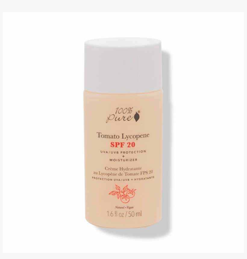 Parent Primary - 100& Pure Tomato Lycopene Spf 20 Moisturizer Review, transparent png download