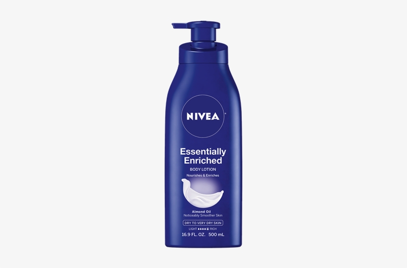 Nivea Essentially Enriched Body Moisturizer, transparent png download