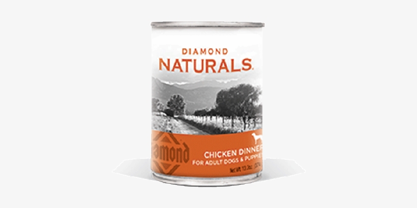 Diamond Pet Naturals Chicken Dinner Canned Dog Food - Diamond Naturals Chicken Dinner, transparent png download