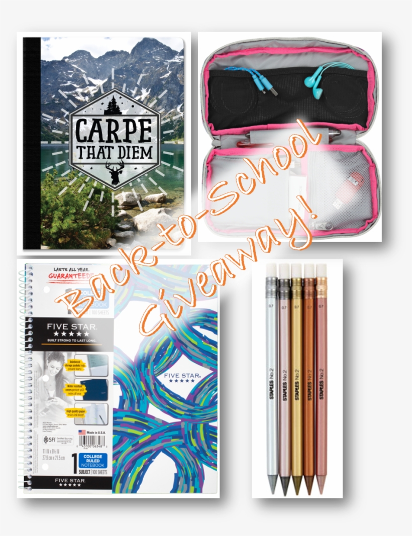Yesterday We Shared Our Some Of Our Best Back To School - Five Star Spiral Notebooks, 1 Subject, College Ruled,, transparent png download