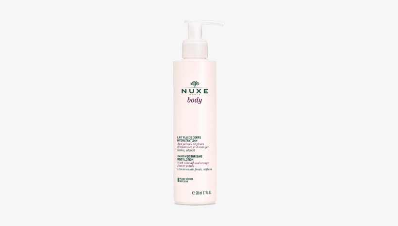 Nuxe Body 24h Moisturising Body Lotion 200 Ml, transparent png download