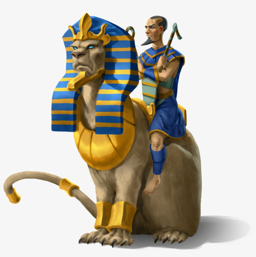 Gold Sphinx - Tibia Mount Png, transparent png download