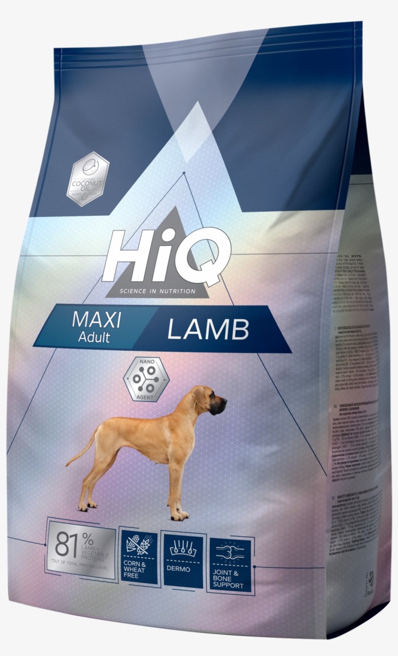 Maxi Adult Lamb 2 8kg T 1524948646 - Hiq Cat Food, transparent png download