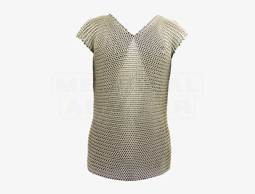 Sleeveless 55 Inch Butted Chainmail Shirt - Sleeveless Chainmail Shirt, transparent png download