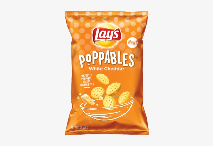 Omg You Guys It's So Good - Lays White Cheddar Poppables, transparent png download
