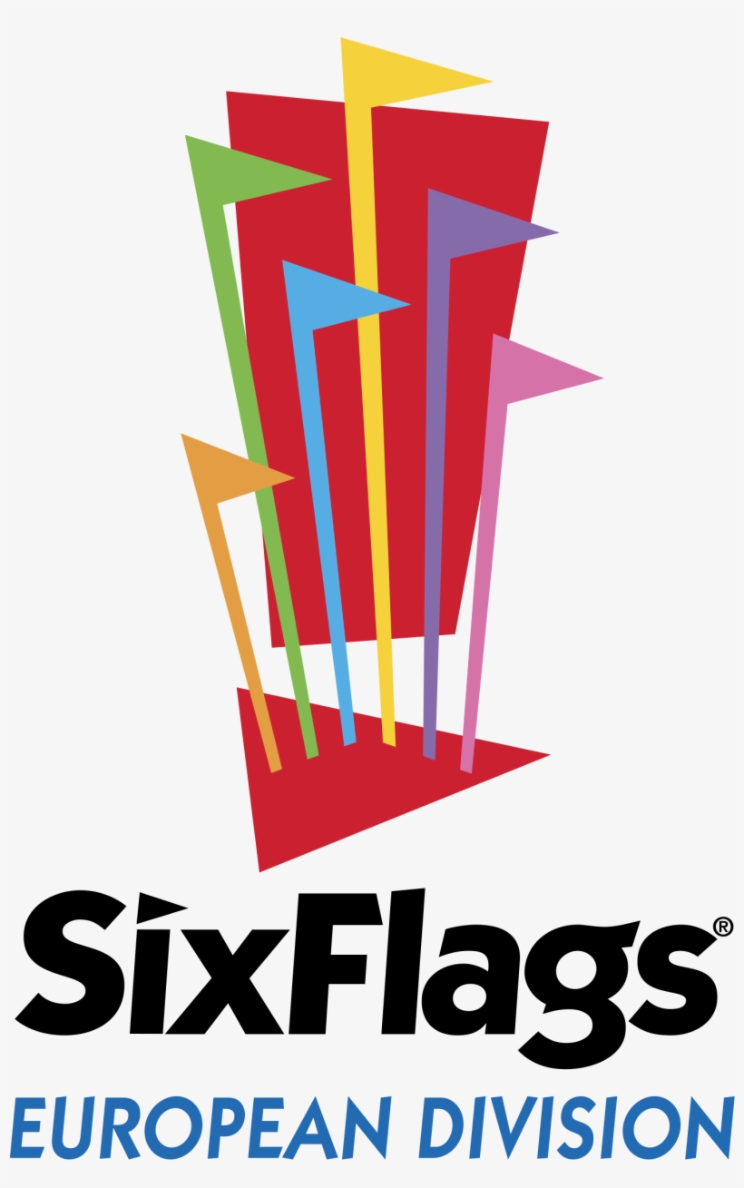 Six Flags European Division Logo Png Transparent - Six Flags Ticket, transparent png download
