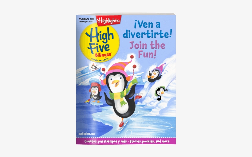 High Five Bilingüe Magazine - High Five Magazine, transparent png download