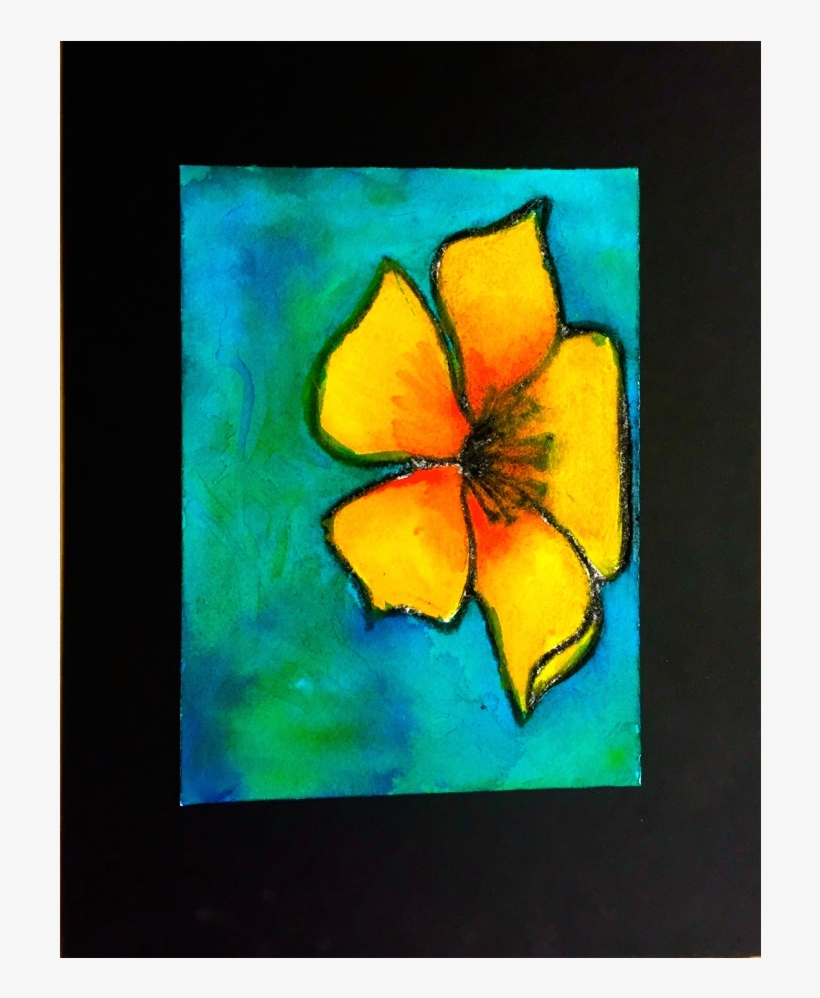 Watercolor Flower Small Georgia O'keeffe - Painting, transparent png download