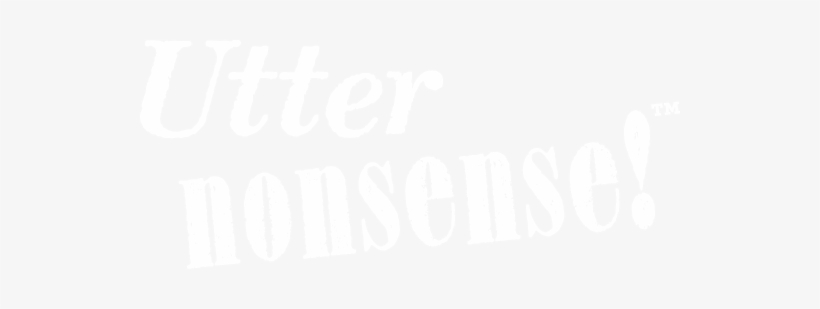Utter Nonsense Logo - Utter Nonsense Adult Card Game, transparent png download