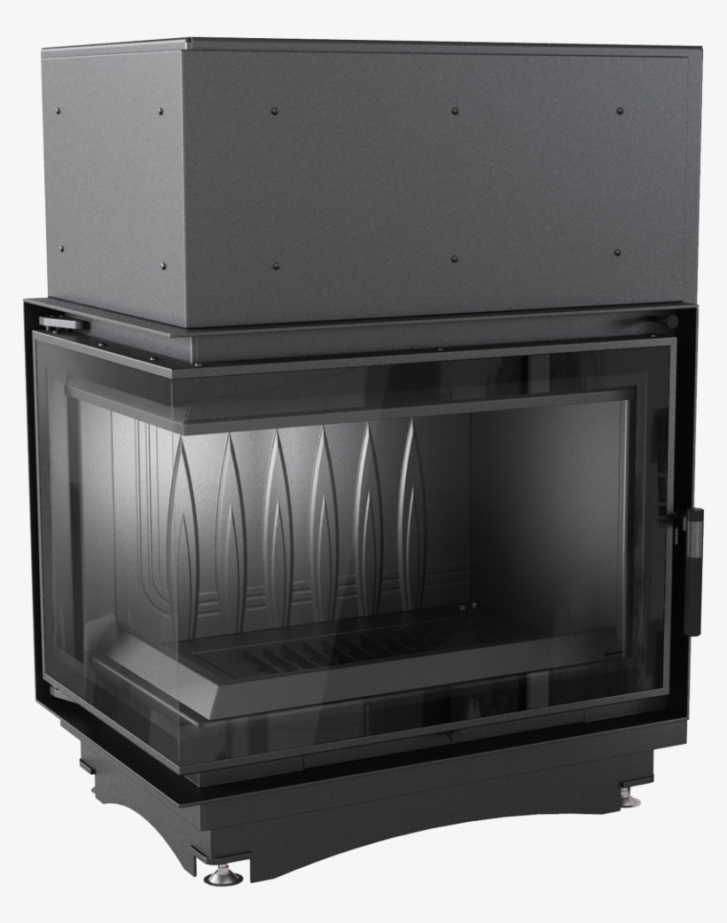 Kratki Zuzia 16kw Inset Wood Burning Stove With Left - Kratki Zuzia 16 Deco, transparent png download