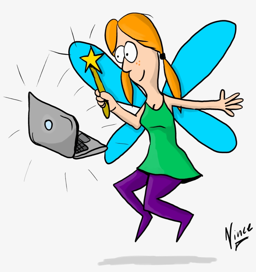 Magic Internet Fairy - Internet, transparent png download
