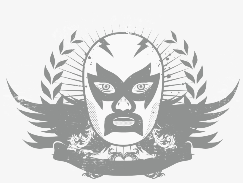 “those Eggs Were A Lie, Steven - Luchador Mask Illustration, transparent png download
