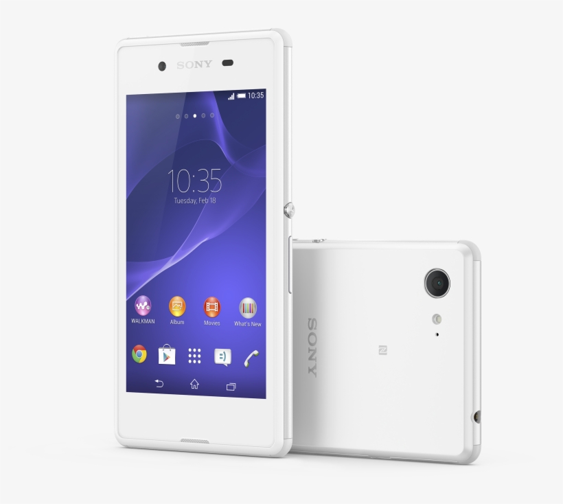 Sony Xperia E3 Reveal - Sony Xperia T3 (8gb, White), transparent png download