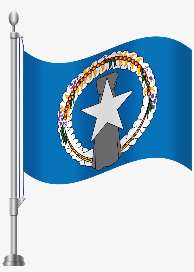 Northern Mariana Islands Flag Png Clip Art, transparent png download