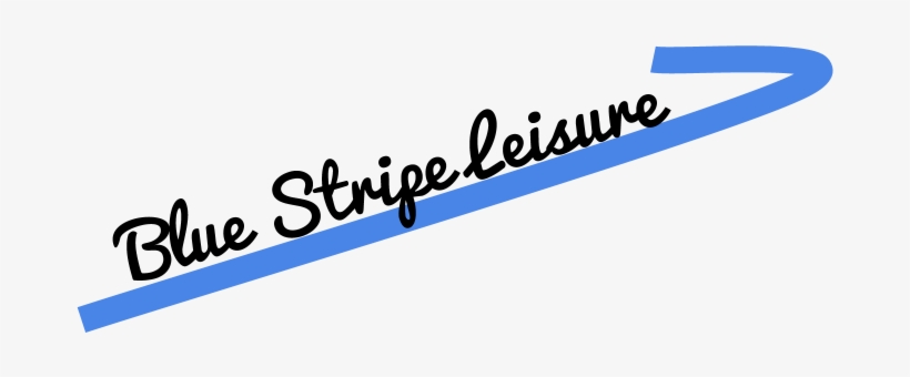 Blue Stripe Leisure Logo - Electric Blue, transparent png download