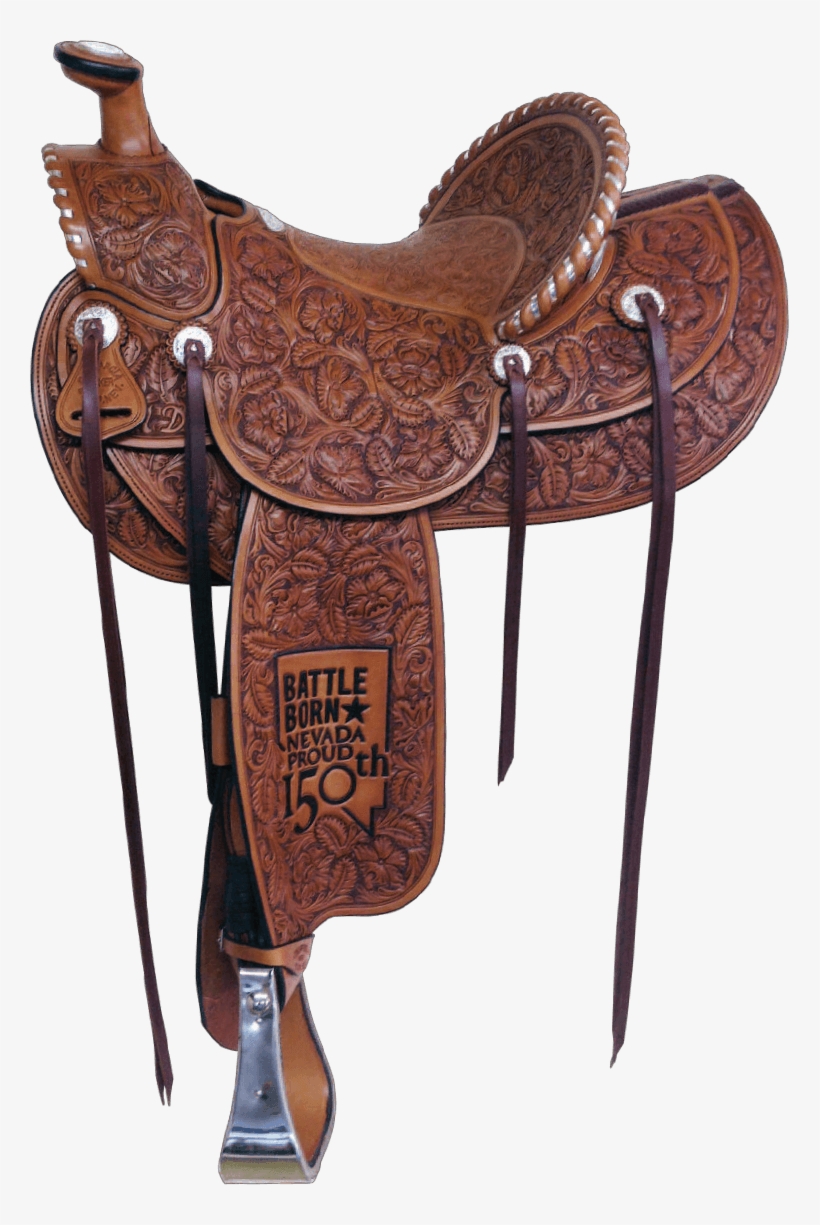 Nevada Sesquicentennial Saddle - Reinsman Trail Saddle, transparent png download