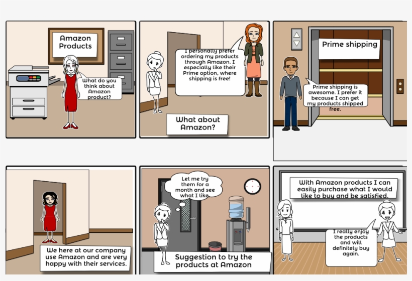 Amazon Storyboard - Cartoon, transparent png download