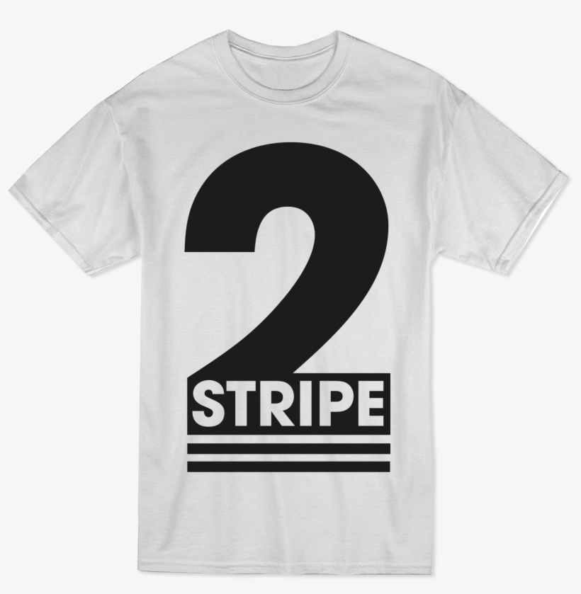 Home / Tshirts / 2 Stripe Logo White, transparent png download