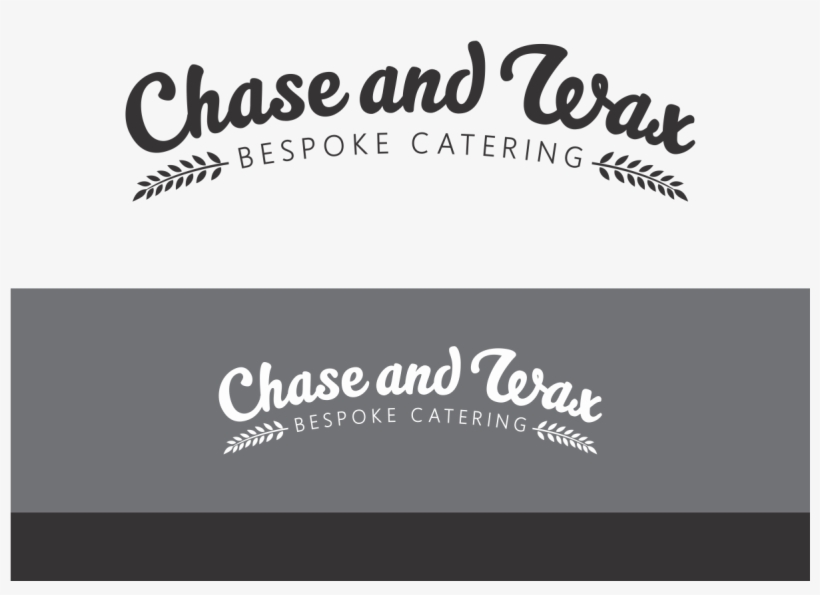 Elegant, Playful, Catering Logo Design For Chase And - Calligraphy, transparent png download