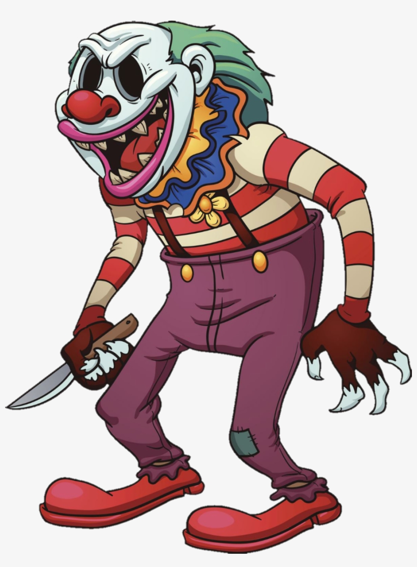 Report Abuse - Scary Clowns Clip Art, transparent png download