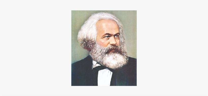 Portrait Of Karl Marx (1818-93) C.1970 (chromolitho), transparent png download