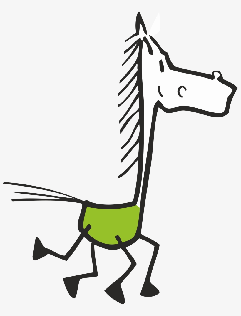 Riding School Kon Zielony [69 Kb], transparent png download