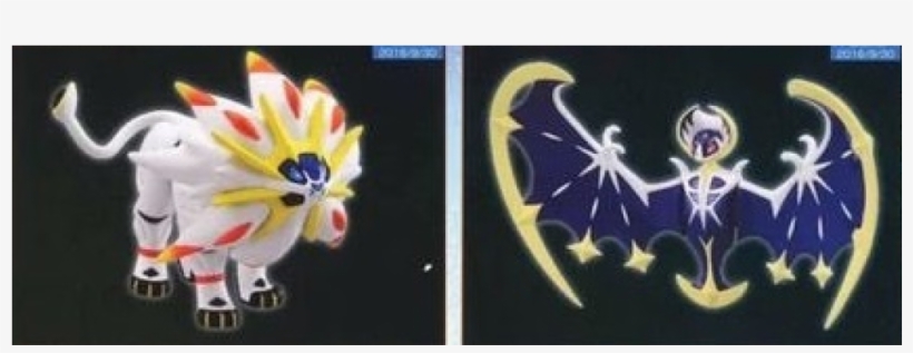 *takara Tomy* Solgaleo & Lunala Monster Collection - Pokémon, transparent png download