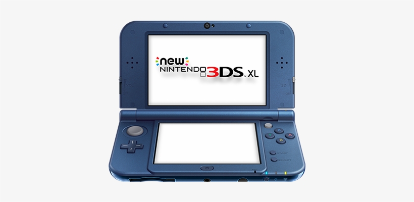 Metallic Blue - New Nintendo 3ds Xl Console, transparent png download