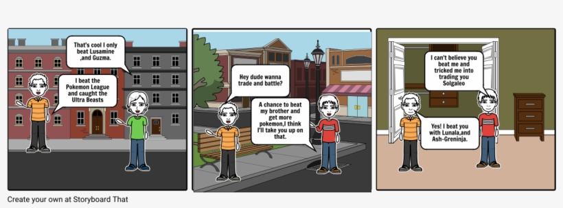 Pokemon Themed Comic - Comics, transparent png download