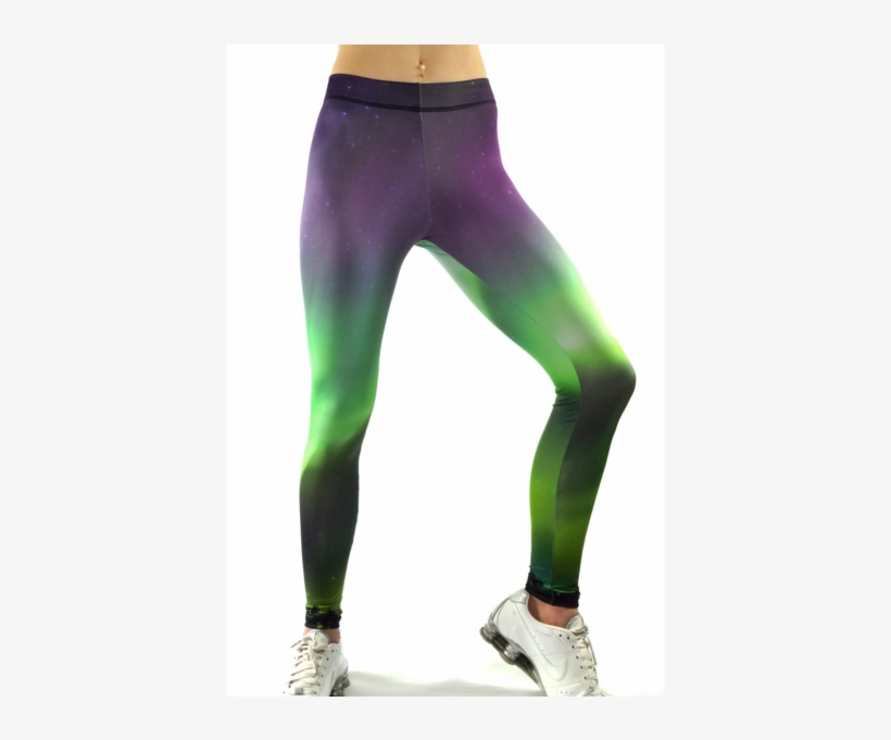 Aurora Sky Leggings - Aurora, transparent png download