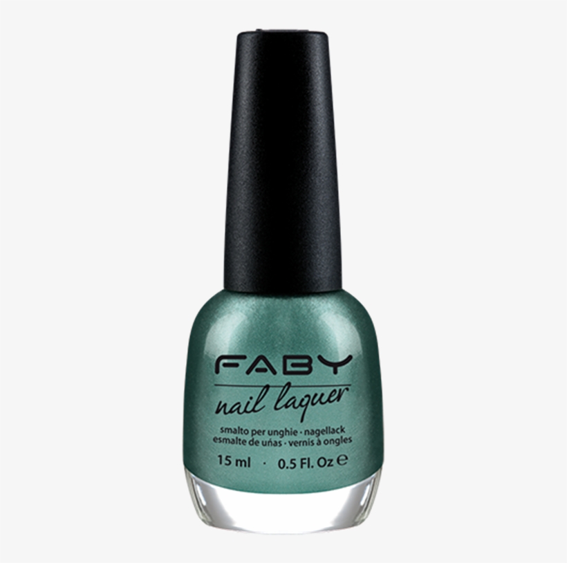 Faby Black Nail Polish, transparent png download