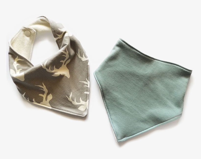 Buck And Solid Blue Bandana Bib - Handbag, transparent png download