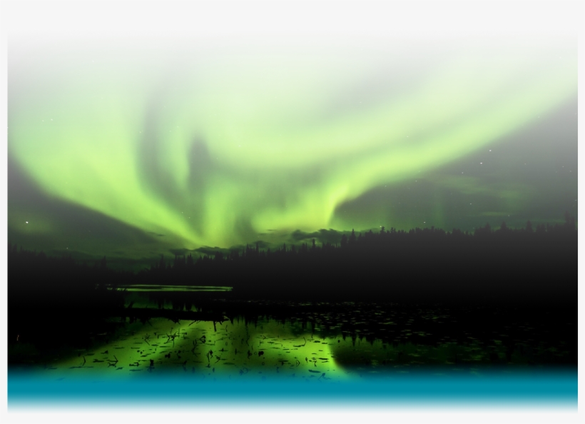 When, Where, And How To See The Aurora Borealis - Bunte Aurora Borealis Himmel-postkarte Postkarte, transparent png download
